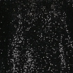 soldes ligne JEANNE VOULAND Robe Gala Sequin Noir 9