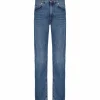 LOULOU STUDIO Jean Wular Droit Coton Bleu Délavé boutique en ligne 28