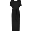 MAEVY MOUVEMENT LIBRE Robe Margo Bambou Noir excellente qualité 14