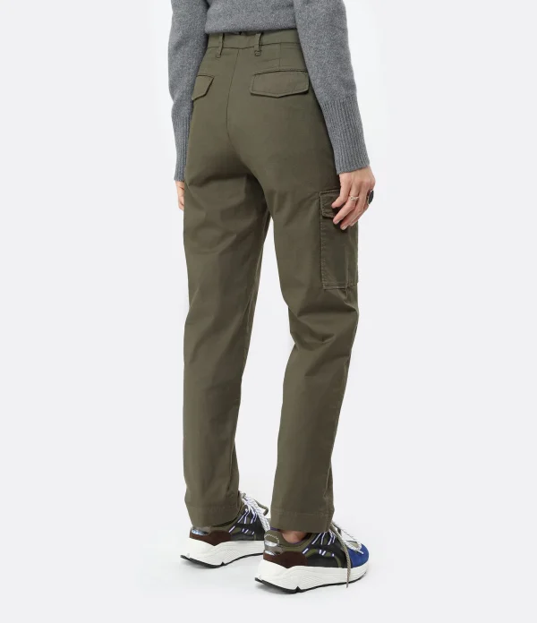 Meilleur Prix Garanti MAISON STANDARDS Pantalon Militaire Kaki 6