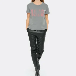 NEWTONE Tee-shirt Starlight 1970 Coton Gris remise en ligne 14