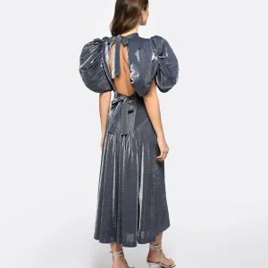 ROTATE Robe Bouffante Bleu Nuit Retour gratuit en magasin. 12