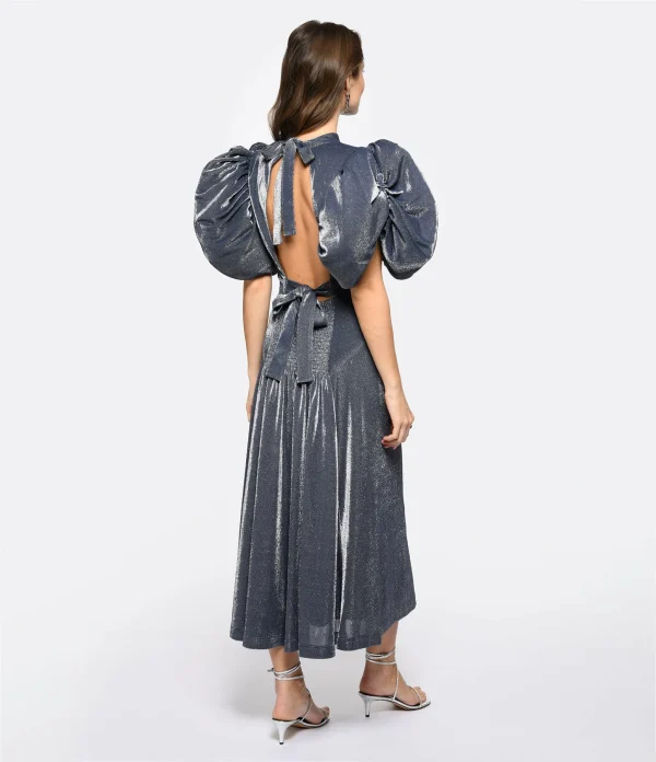 ROTATE Robe Bouffante Bleu Nuit Retour gratuit en magasin. 5