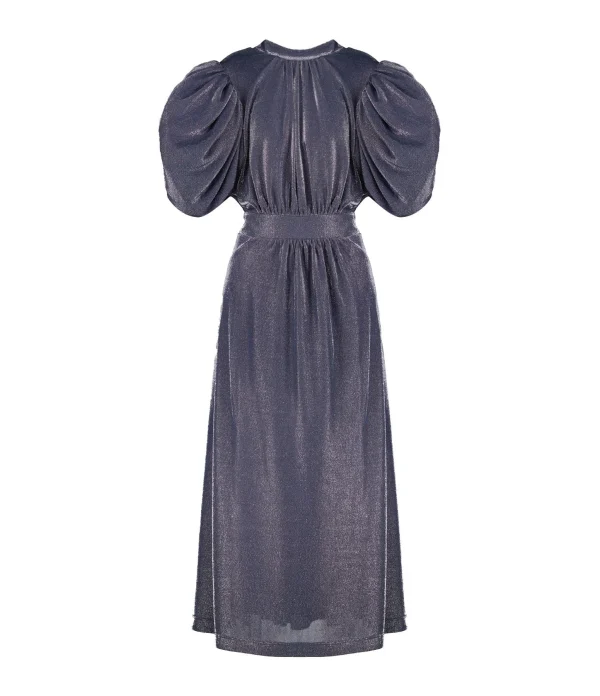 ROTATE Robe Bouffante Bleu Nuit Retour gratuit en magasin. 1