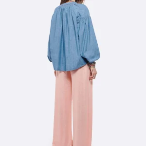 boutique en ligne Vanessa Bruno Blouse Nipoa Coton Chambray 15