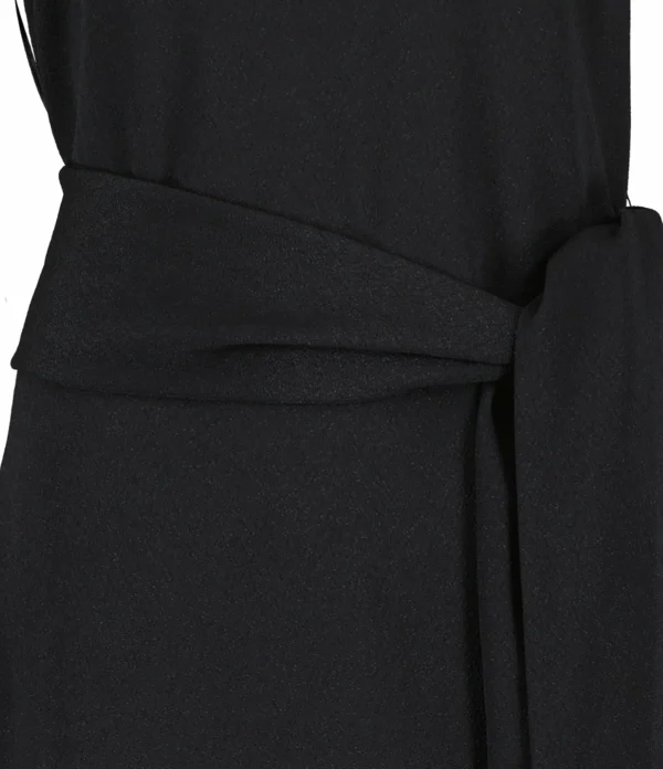 Vanessa Bruno Robe Midi Thalyssa Noir pas cher marque 3