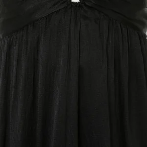 mode pas cher Vanessa Bruno Robe Longue Alexandra Noir 8
