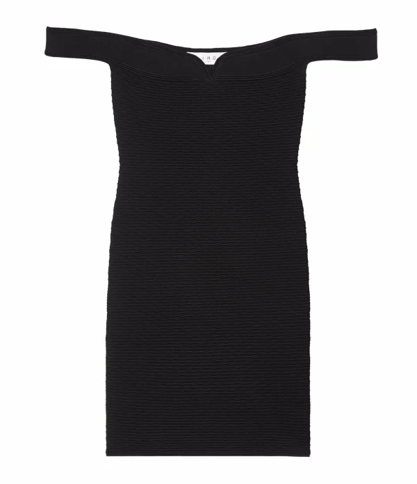 marque pas cher en ligne IRO Robe Nunzia Noir 1